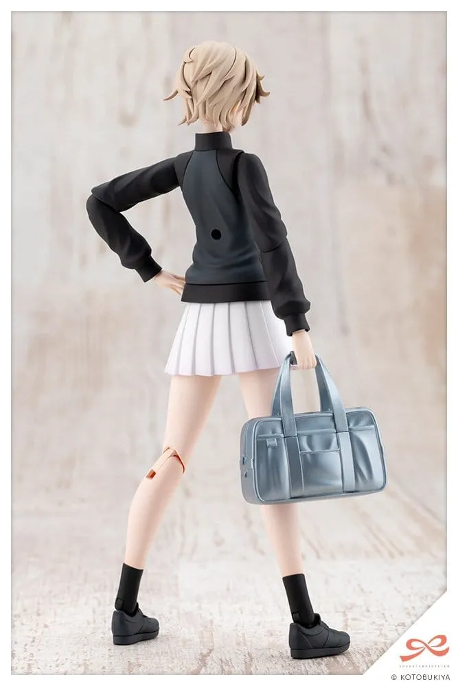 Sousai Shojo Teien Plastic Model Kit 1/10 Rui Saotome Touhou High School Tracksuit Dreaming Style Midnight Onyx 16 cm